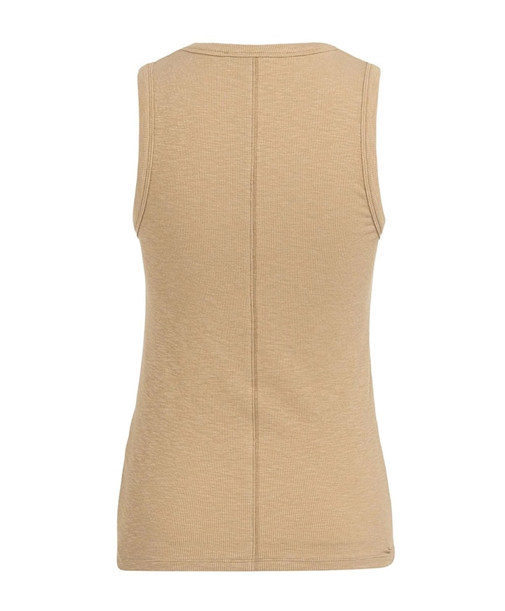 Dames top beige
