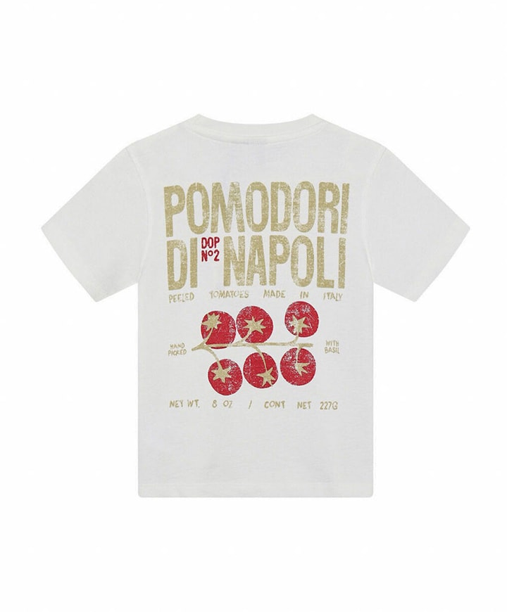 Jongens t-shirt ecru