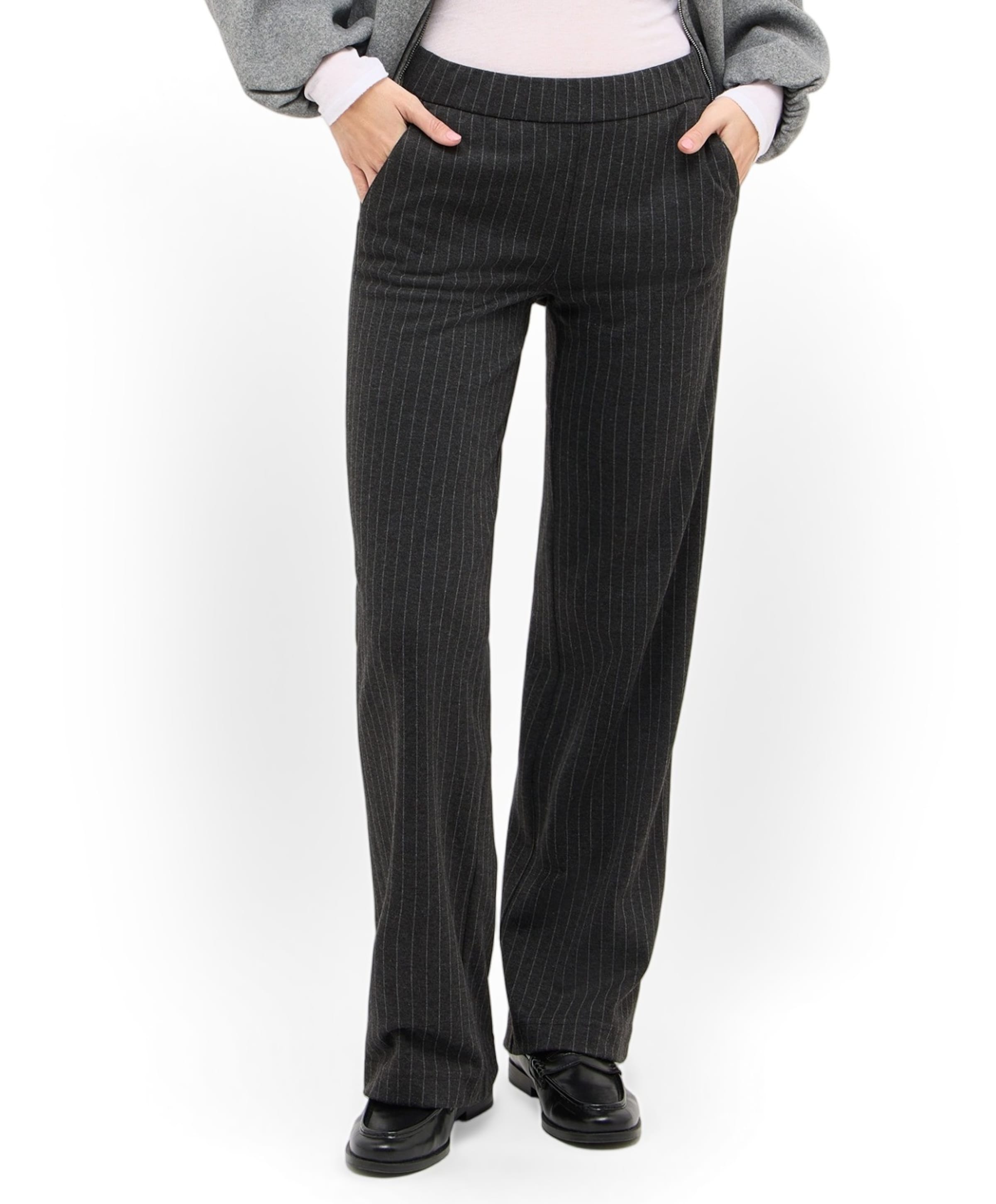 LIZ EASY dames broek grijs