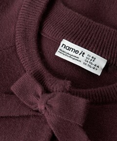 Meisjes vest bordeaux