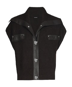 Dames gilet bruin