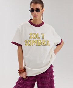 Dames T-shirt ecru