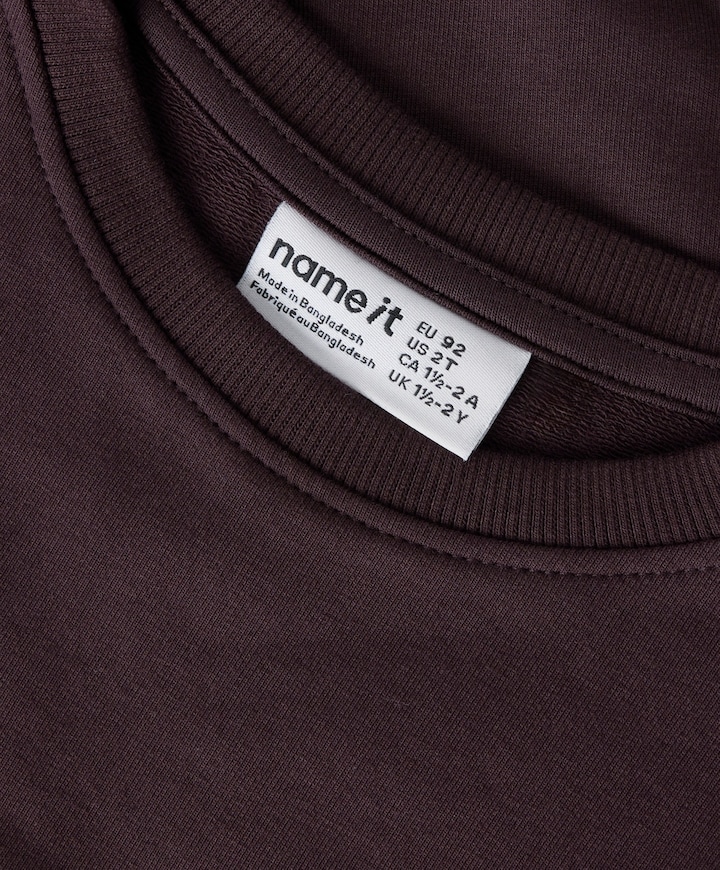 Meisjes sweater bruin