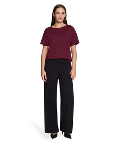 Dames T-shirt bordeaux