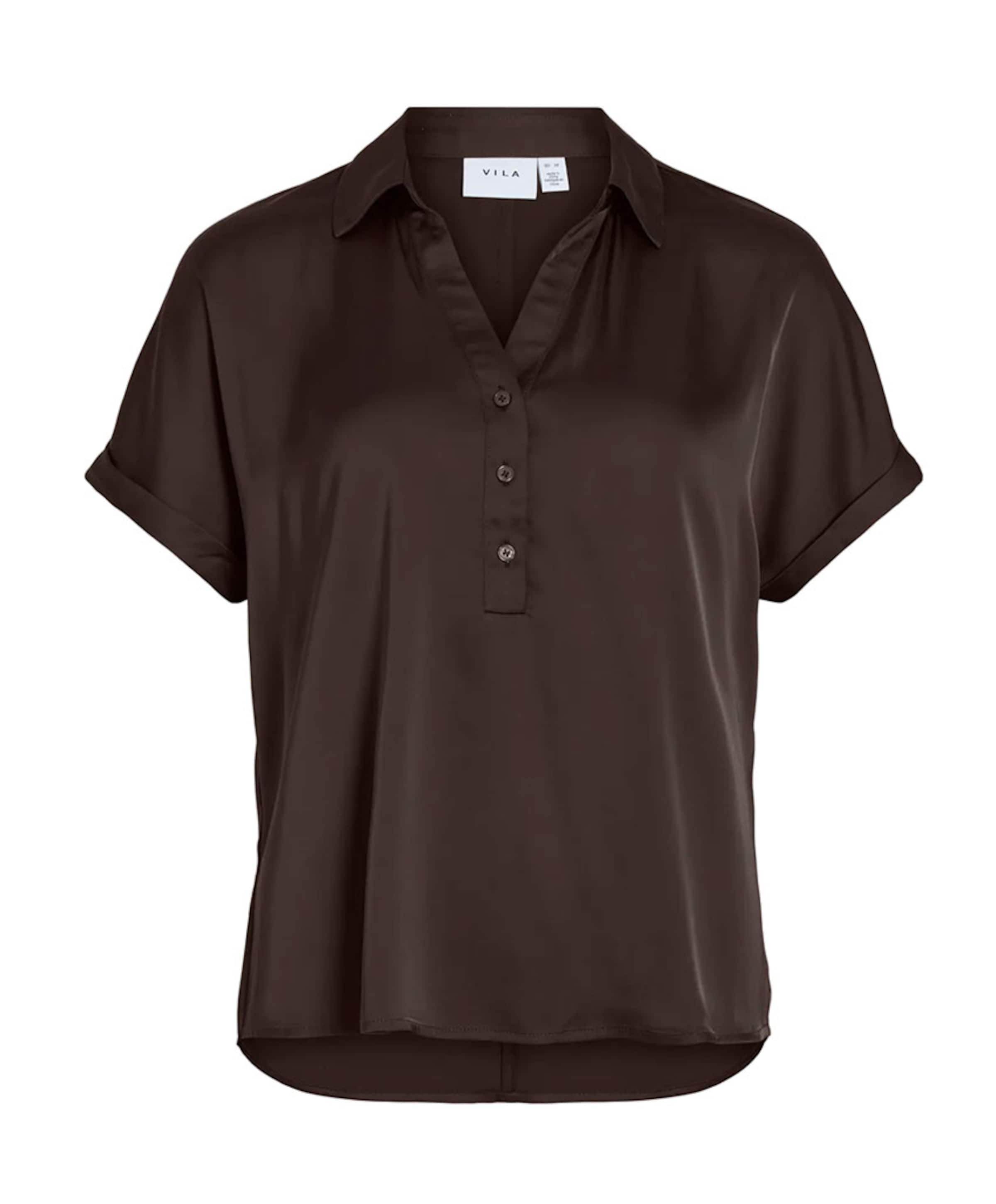 Dames blouse bruin