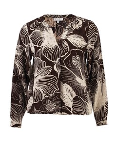 Blouse bruin