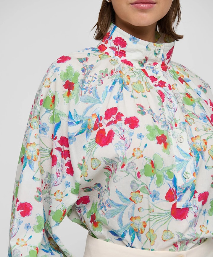 Dames blouse multicolor