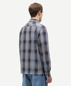 Heren overshirt bruin