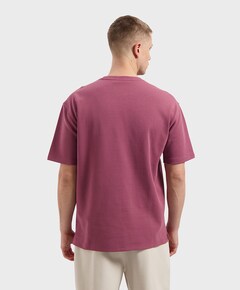 Heren t-shirt bordeaux