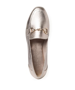 Women Slip-on dames loafers goud