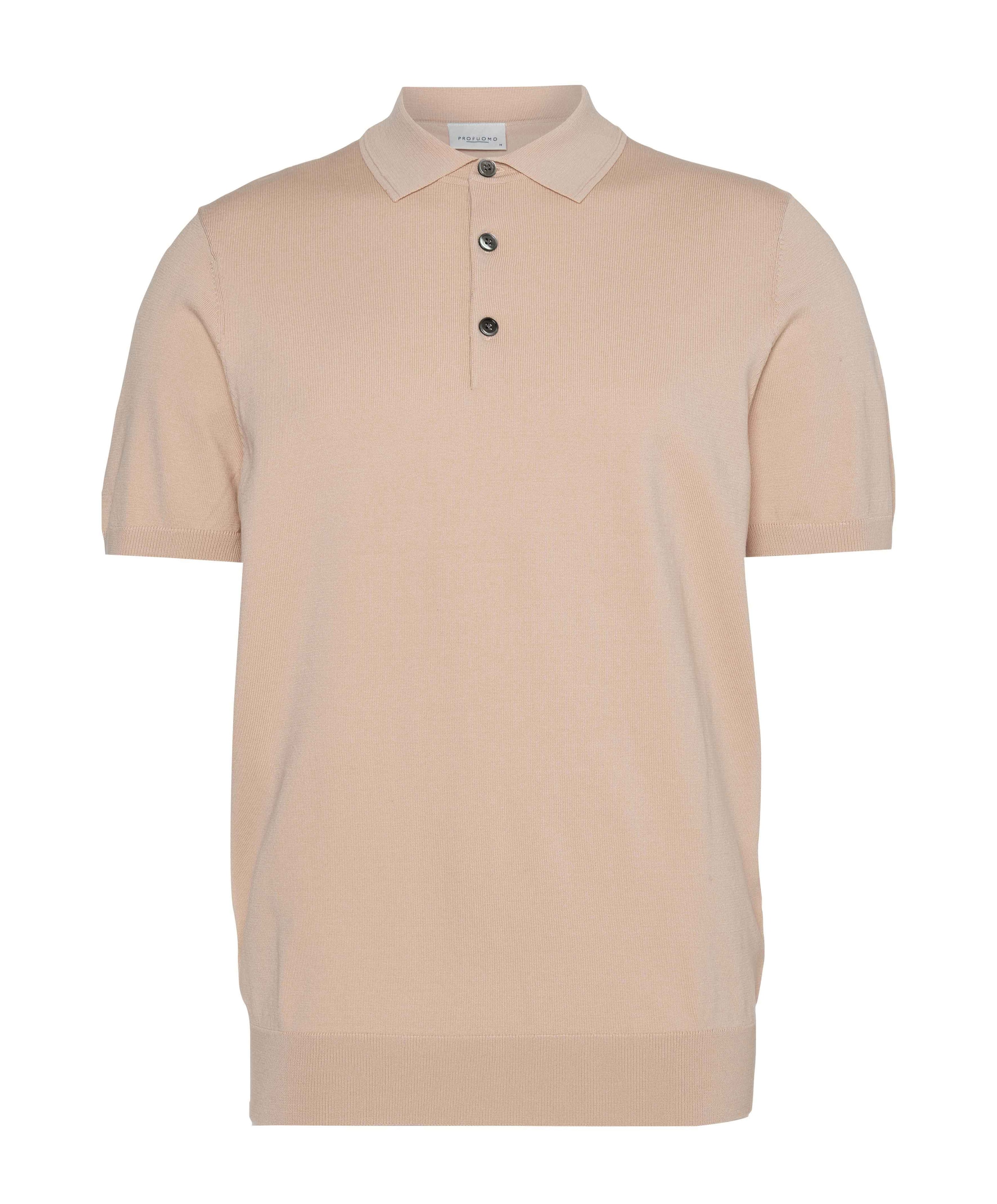 Heren polo oranje