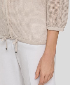 Dames vest beige