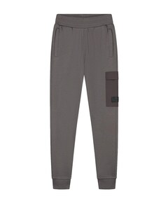 Nylon pocket sweatpants jongens broek grijs