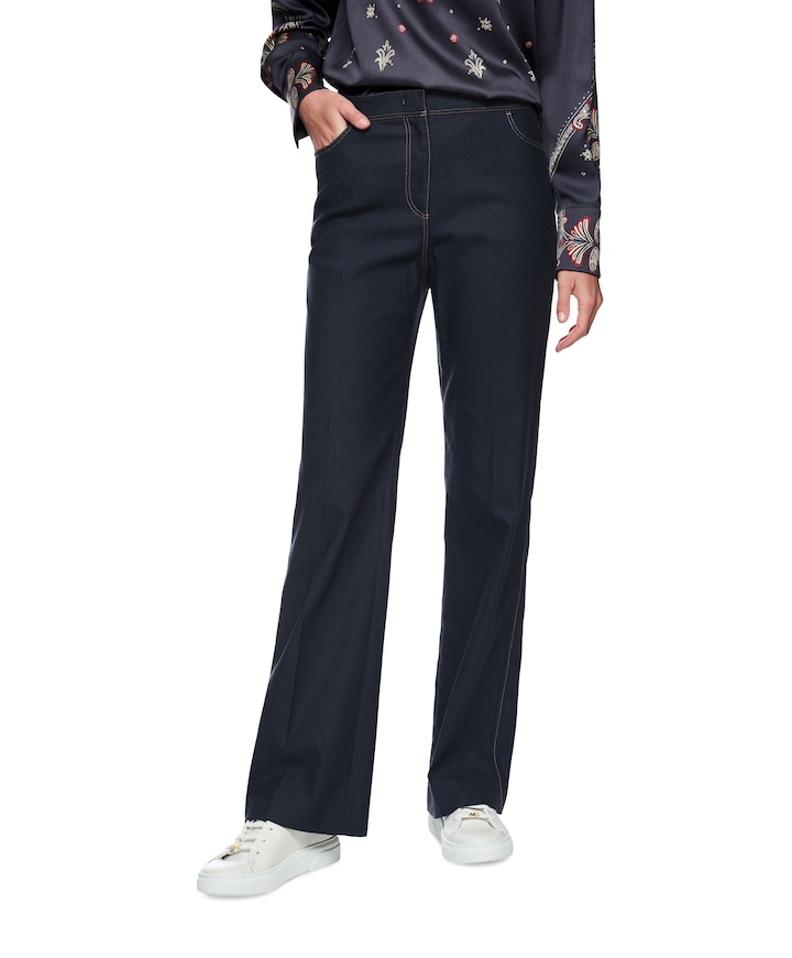 FAID dames pantalon blauw