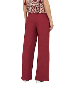 ONLERIKKA HW WIDE CRINKLE dames broek rood