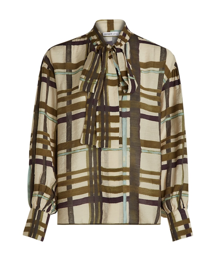 Dames blouse beige