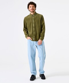 Heren overshirt groen