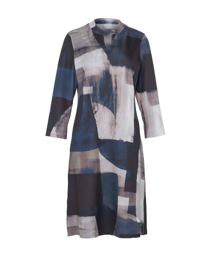 Dames jurk blauw