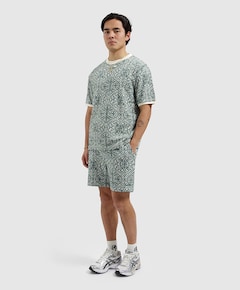 Jacquard Pattern Shorts heren korte broek groen