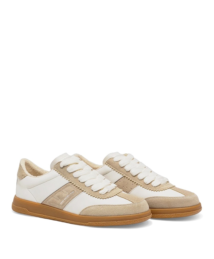 SANTOS dames sneakers beige