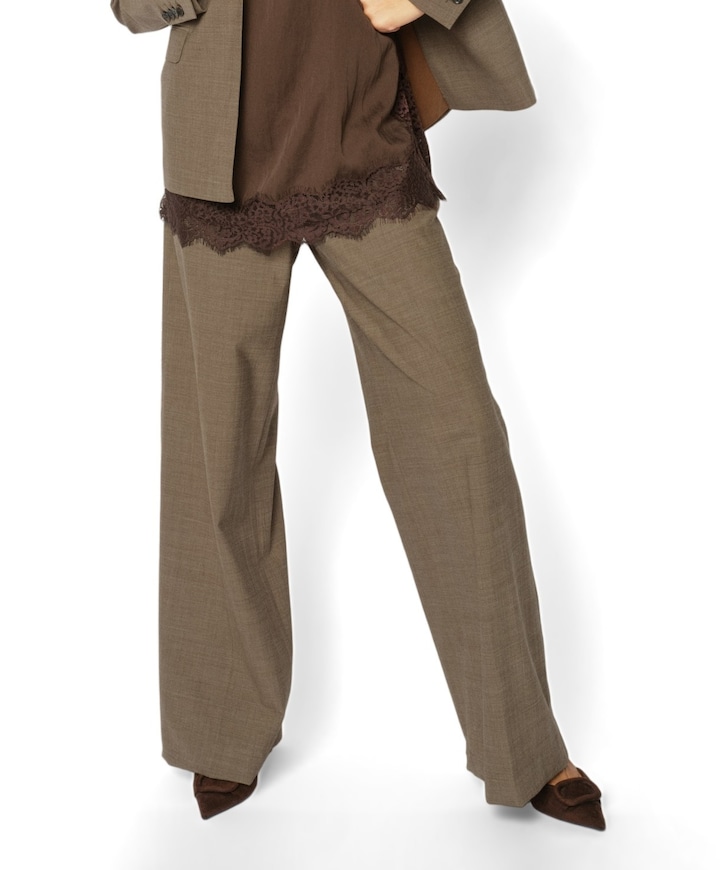 MMHaley Dynamic Luxe dames broek bruin