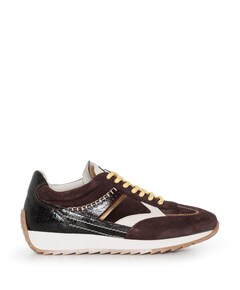 Harlem dames sneakers bruin