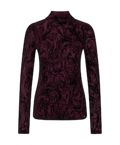 Dames longsleeve bordeaux