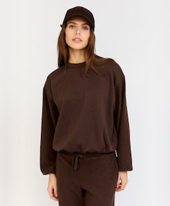 Dames sweater bruin