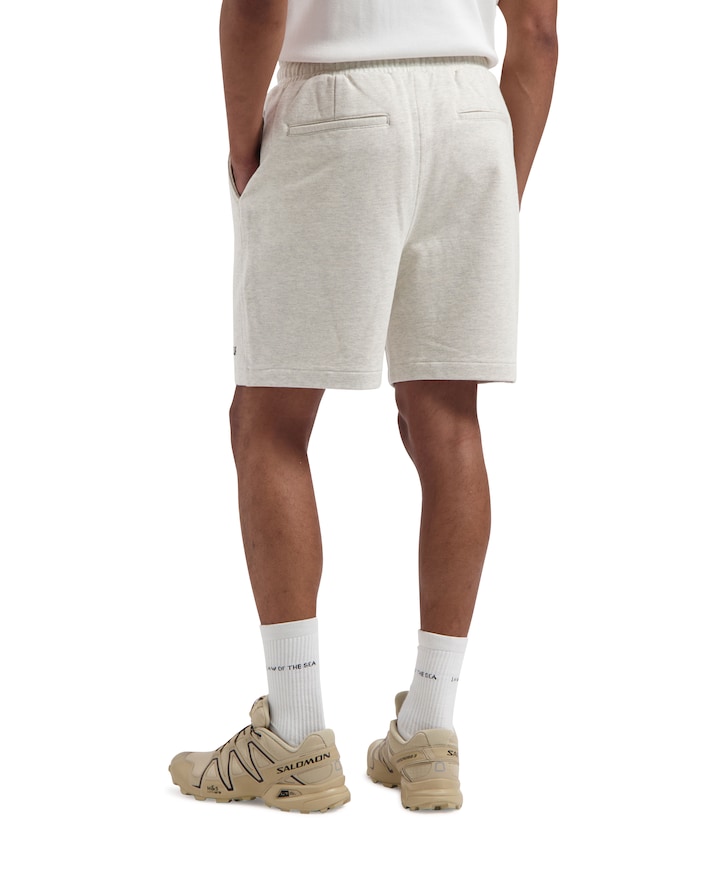 STARRY SWEAT SHORTS heren korte broek wit