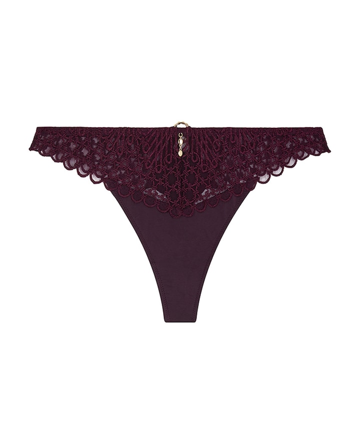 Dames string paars