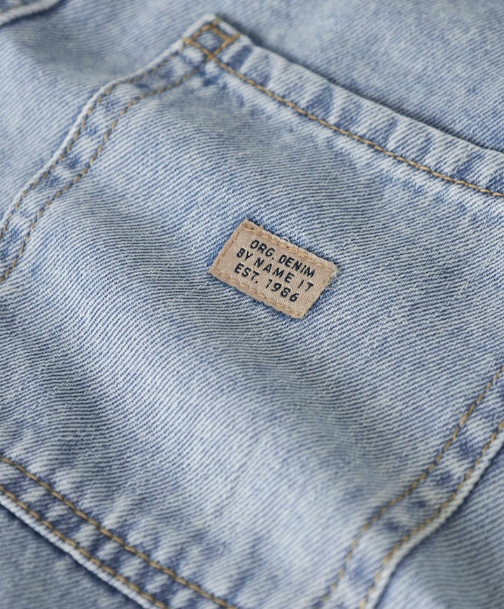 NMMBEN JOG BARREL 1912-OZ H meisjes jeans blauw