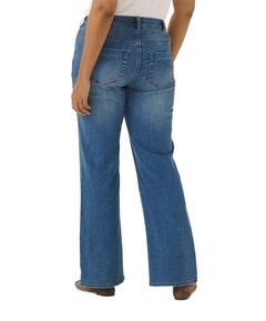KCflora Flared Long jeans blauw