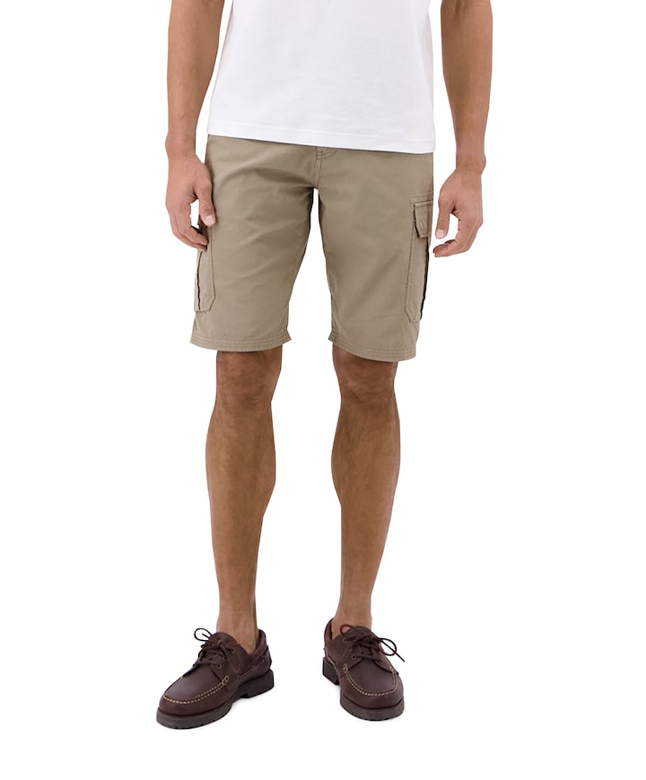 heren korte broek ecru