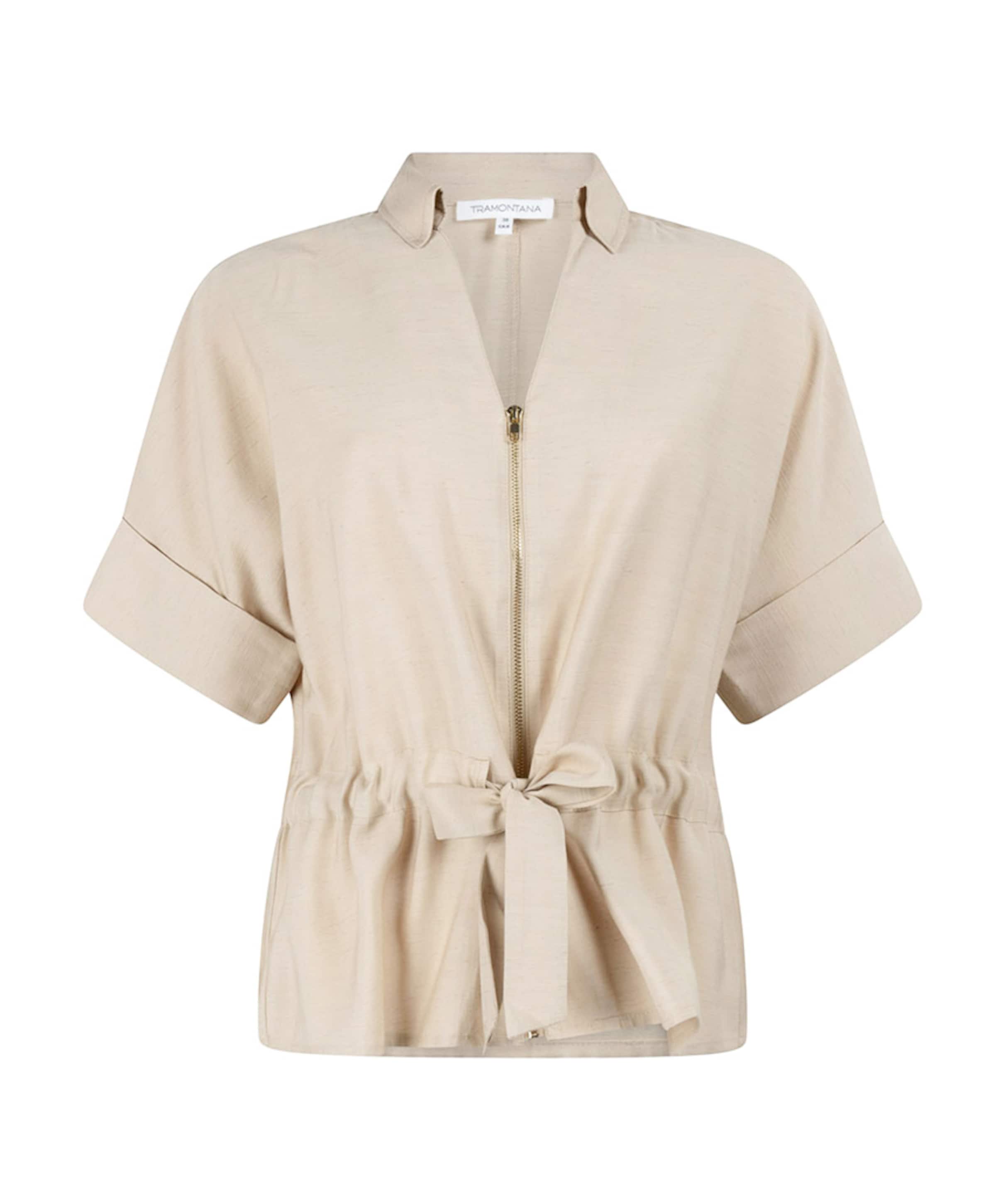 Dames blouse beige