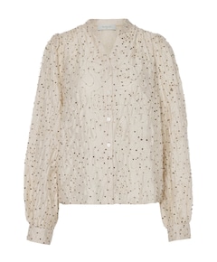 Dames blouse beige