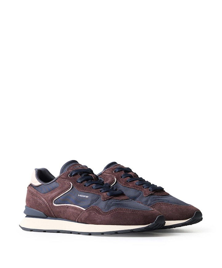 CITY dames sneakers bruin