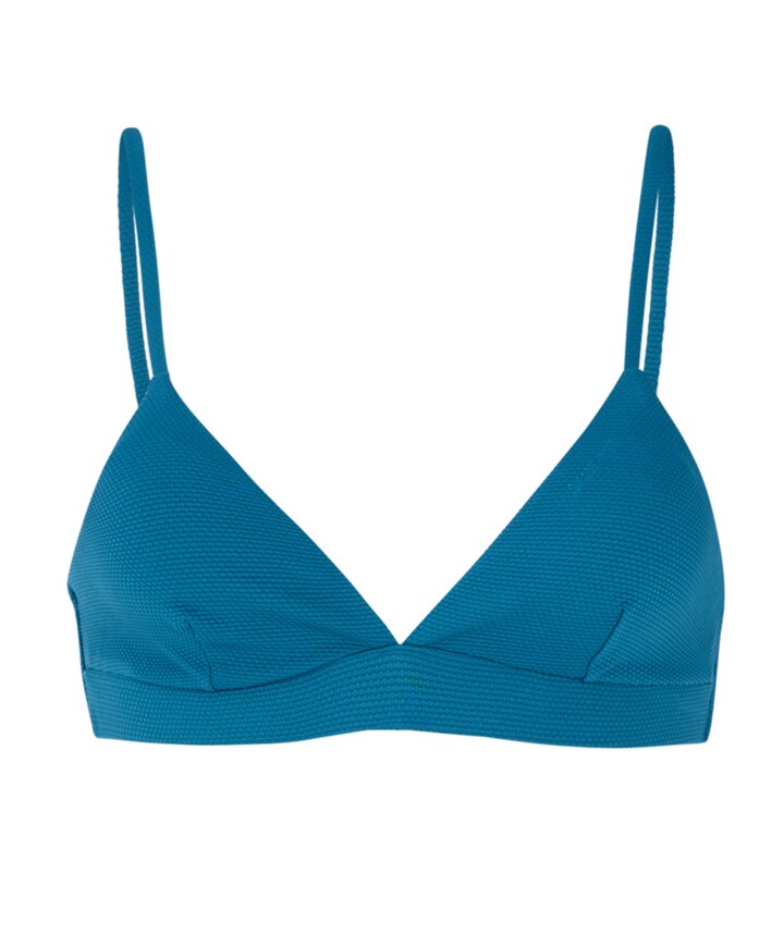 Bikinitop blauw