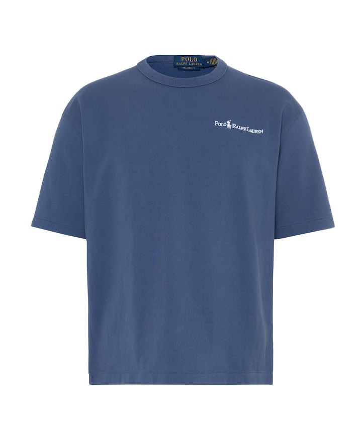 Heren T-shirt blauw