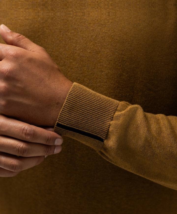 Heren trui beige