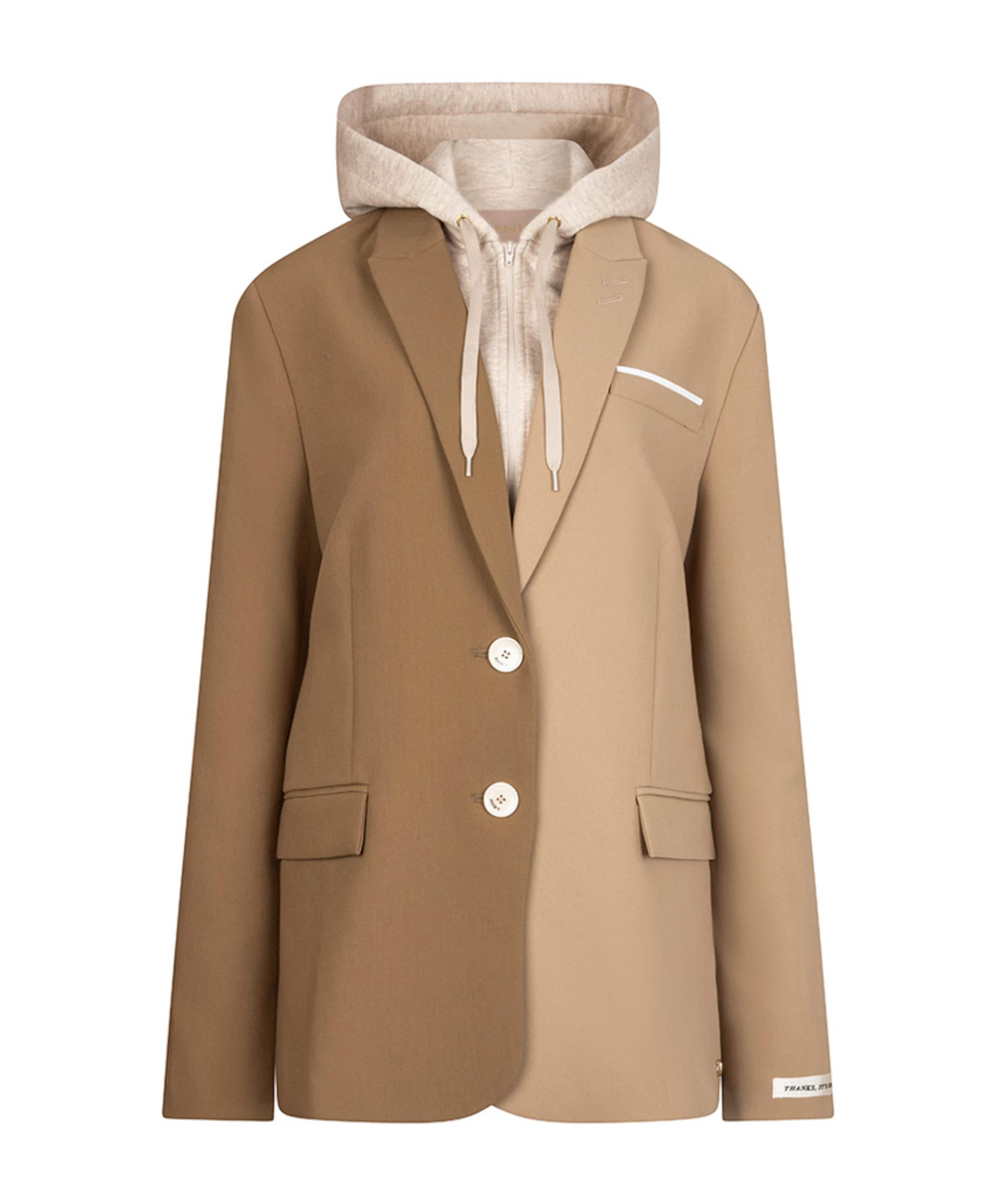 Dames blazer beige