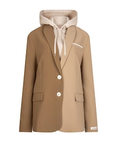 Dames blazer beige