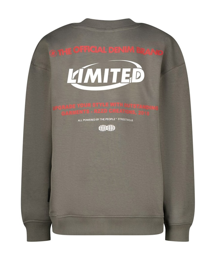 Jongens sweater grijs