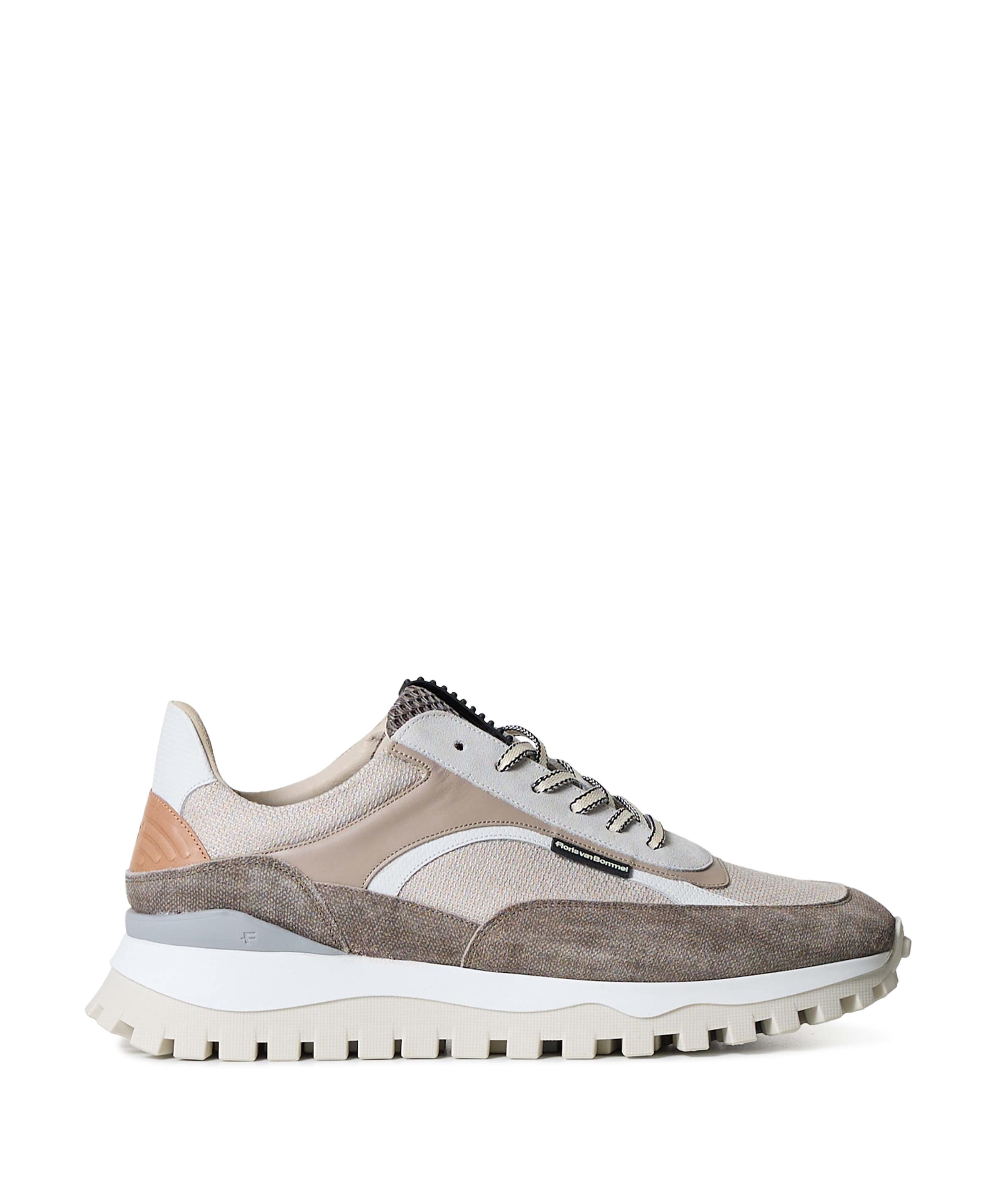 heren sneakers beige