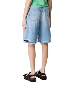 DE-SIRE-SHORT SHORTS dames korte broek blauw