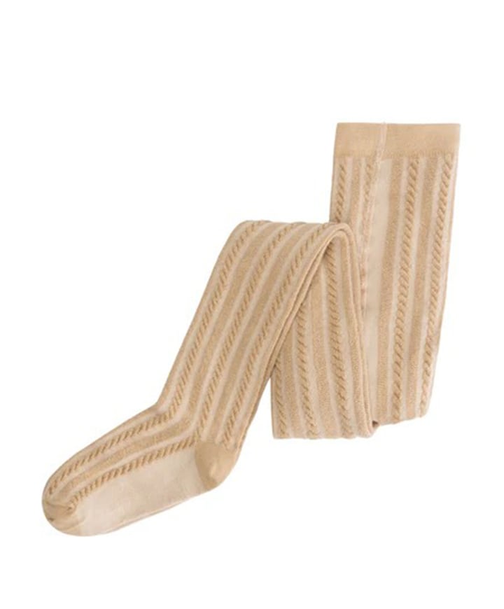 Meisjes maillot beige