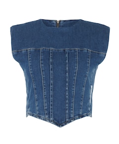 Dames top blauw