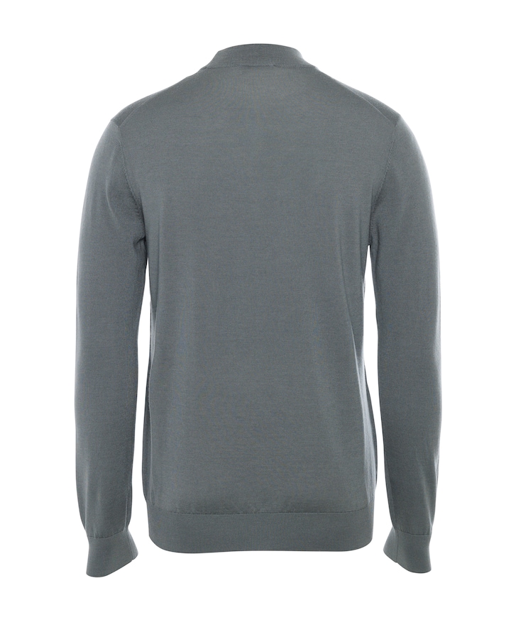 Heren coltrui grijs