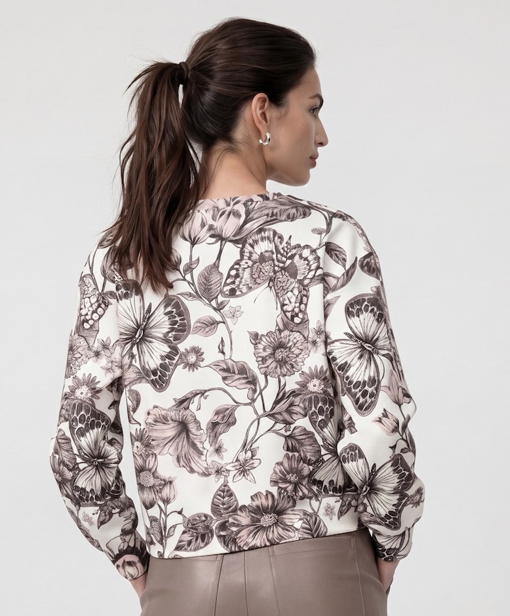 Dames trui beige