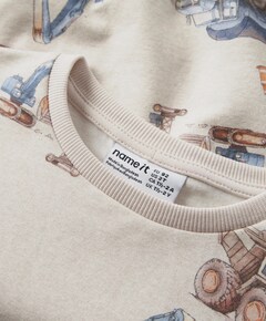 Jongens sweater beige