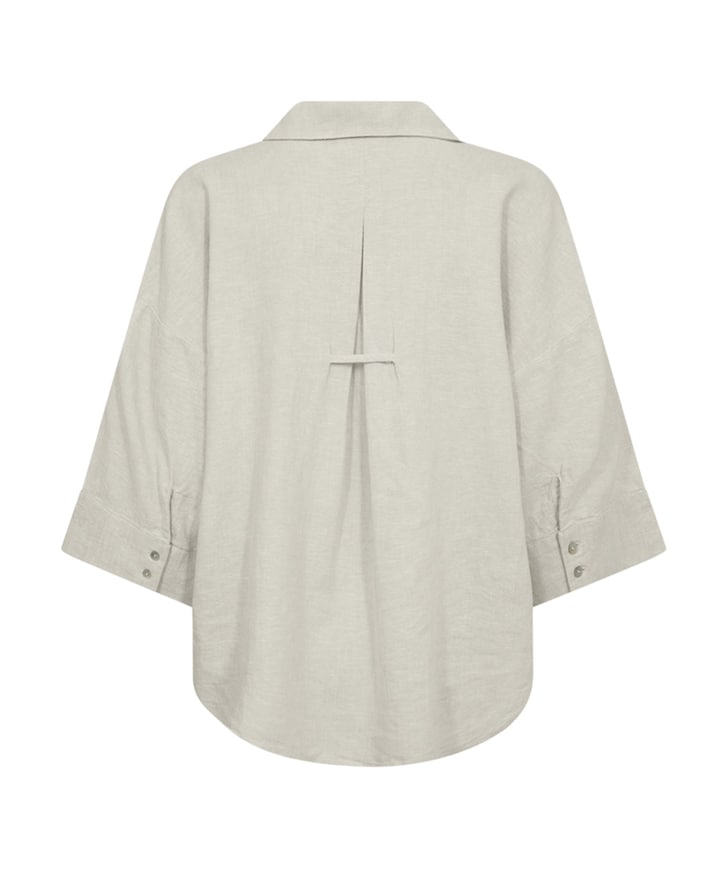 Dames blouse beige